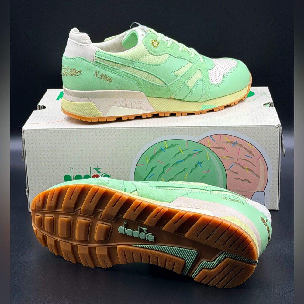 Diadora Feature x N9000 Ice Cream 'Pistacchio' - Picture 14 of 14